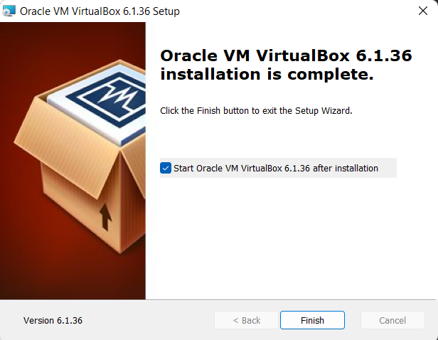 VirtualBox Install 7